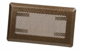 Kratka Wentylacyjna Kominowa 10x20 Metal Złota