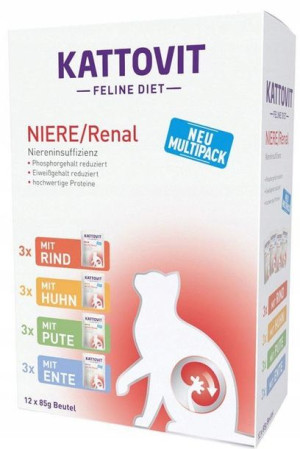Kattovit | Renal | Multipac 12x85g