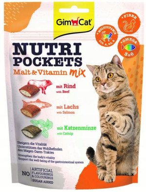 GimCat | Nutri Pockets | Multi-Vitamin Mix 150g