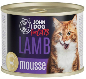 John Dog for Cats | Adult | Jagnięcina mus 200g