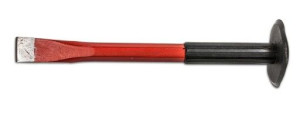 PRZECINAK Z OSŁONĄ murarski skuwak dłuto 16x350mm