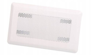 Kratka Wentylacyjna Kominowa 10x20 Metal Biała
