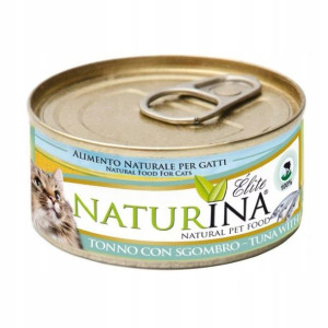 Naturina | Elite Wet Cat | Tuńczyk z makrelą 70g