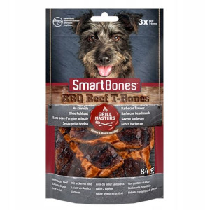 Smart Bones | Grill Master | BBQ Beef T-Bones 84g
