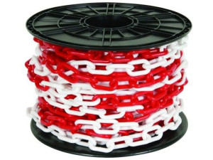 Łańcuch Plastikowy Ostrzegawczy Fi 6 Mm 30m