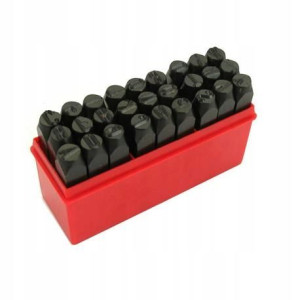 Numerator Litery Do Wybijania Od A Do Z+& 10mm