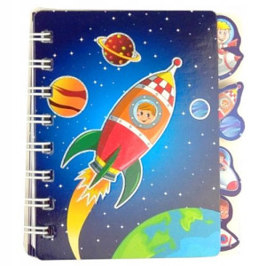 Notes na spirali z registrami KOSMOS