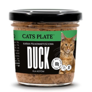 Cats Plate | Super Premium | Duck-Kaczka 100g