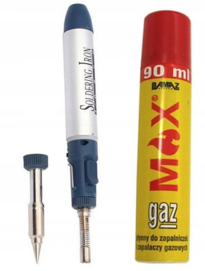 Lutownica Gazowa 3 W 1 Palnik Opalarka +gaz Gratis