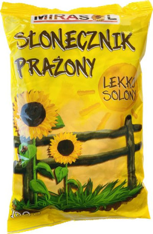 Słonecznik Prażony 190g. Lekko Solony Mirasol