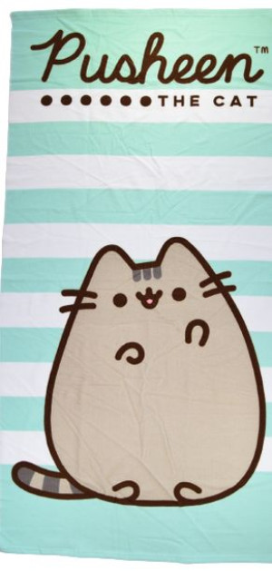 Ręcznik Kąpielowy Plażowy kot Pusheen 70 x 140