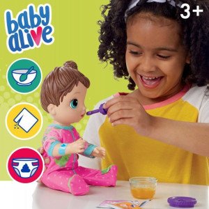 Hasbro E6942 Baby Alive Chorowita Lalka