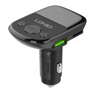 LDNIO Transmiter FM BT 2USB AUX + Kabel Lightning