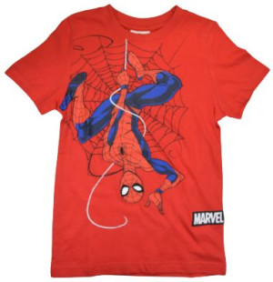 Koszulka T-shirt SPIDERMAN 134 Bawełna 9+