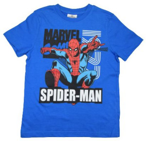 Koszulka T-shirt SPIDERMAN 134 Bawełna 9+