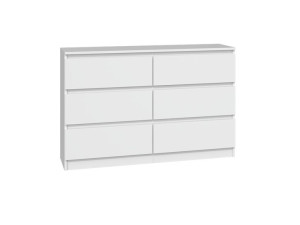 Komoda Malwa M6 120 - Biel
