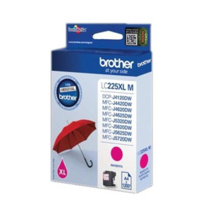 Zgodny pojemnik z tuszem Brother LC225XLMBP Magenta
