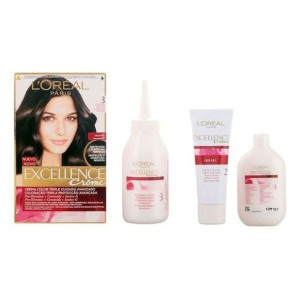 Trwała Koloryzacja Excellence L'Oreal Make Up Ciemny szatyn
