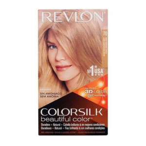 Farba bez Amoniaku Colorsilk Revlon Popielaty jasny blond
