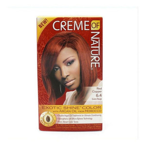 Trwała Koloryzacja Argan Color Creme Of Nature Red Copper 6.4