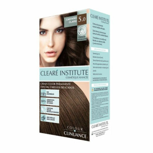 Koloryzacja permanentna w kremie Clearé Institute Colour Clinuance Nº 5.0-c