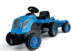 Traktorek Dla Dzieci Dziecka Dziecięcy Traktor Xl Niebieski