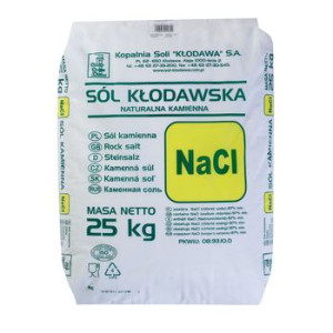Kłodawska sól kamienna mielona a 25 kg Kopalnia Soli Kłodawa S.A.