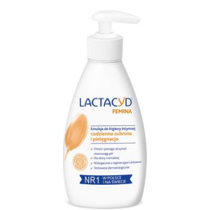 LACTACYD FEMINA emulsja do higieny intymnej z pompką 200 ml