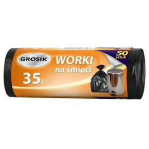 Grosik worki na śmieci 35l 50 szt.