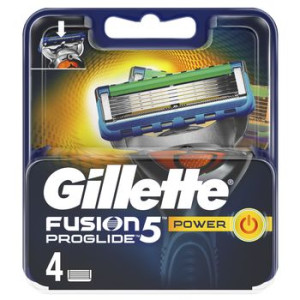 Gillette Fusion Ostrza wymienne do maszynki do golenia, 4 sztuki