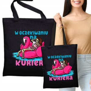 Torba Eko Prezent Trupiarka CZEKAM NA KURIERA Wz