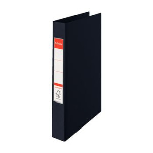 Segregator Esselte A4 z 4 kółkami, grzbiet 42 mm, czarny