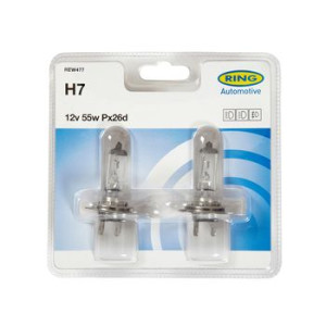 Żarówka H7 Ring 12V 55W PX26D blister 2 szt.