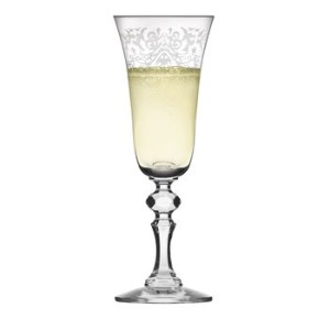 Komplet 6 sztuk kieliszków do szampana 150ml Krista Deco
