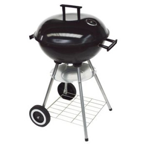 Grill węglowy okrągły