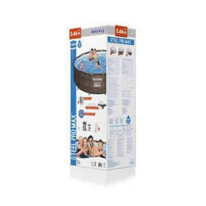 Basen stelażowy BESTWAY Steel Pro MAX™ Deluxe Series™ 366x100 cm
