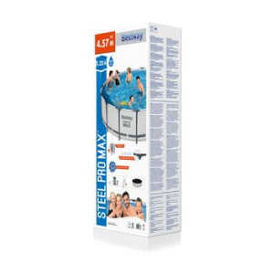 Basen stelażowy BESTWAY Steel Pro MAX™ 457x122 cm