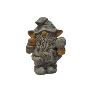 Figurka gipsowa Gnom młotek 40cm