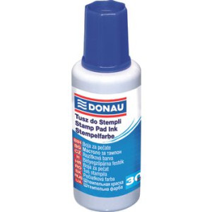 Tusz do pieczątek DONAU 30ml niebieski