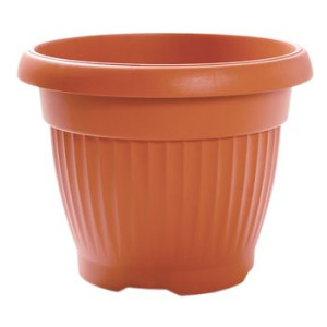 Doniczka Prosperplast Terra śr. 20cm terakota