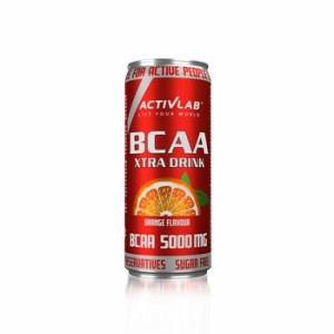 BCAA Xtra Drink o smaku pomarańczy Activlab (puszka 330 mililitrów)