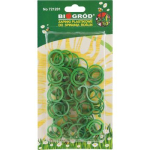 Zapinki plastikowe do spinania roślin mix 50szt Bioogród