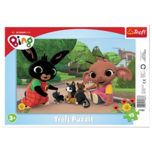 Puzzle Ramkowe 15 mix Trefl