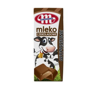 Mlekovita mleko UHT czekoladowe Wypasione 200ml
