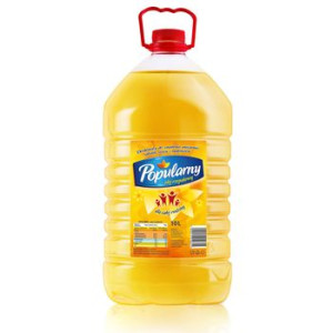 Olej Popularny 10l. Rafinowany olej rzepakowy