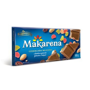 Czekolada Makarena Mleczna 180g Pomorzanka