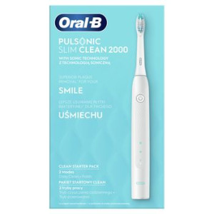 Szczoteczka soniczna Oral-B Pulsonic Slim Clean 2000 biała