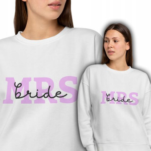 Wygodna Bluza Biała Wieczór Panieński MRS BRIDE-M