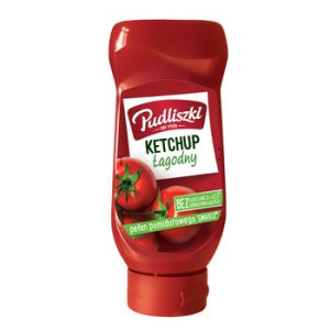 Ketchup Łagodny PUDLISZKI 700g.