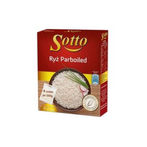 Ryż Sotto Parboiled 4x100g kartonik